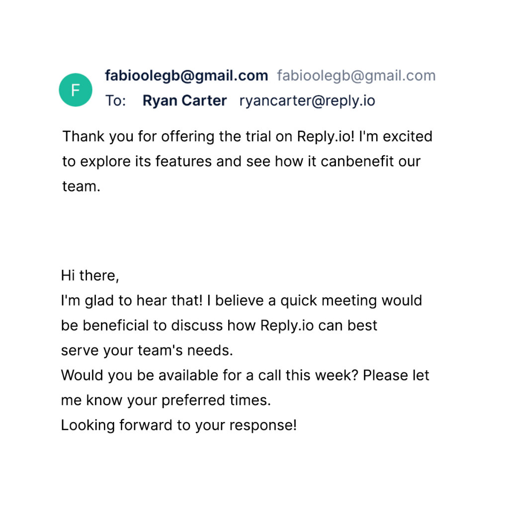 Handle replies without delay