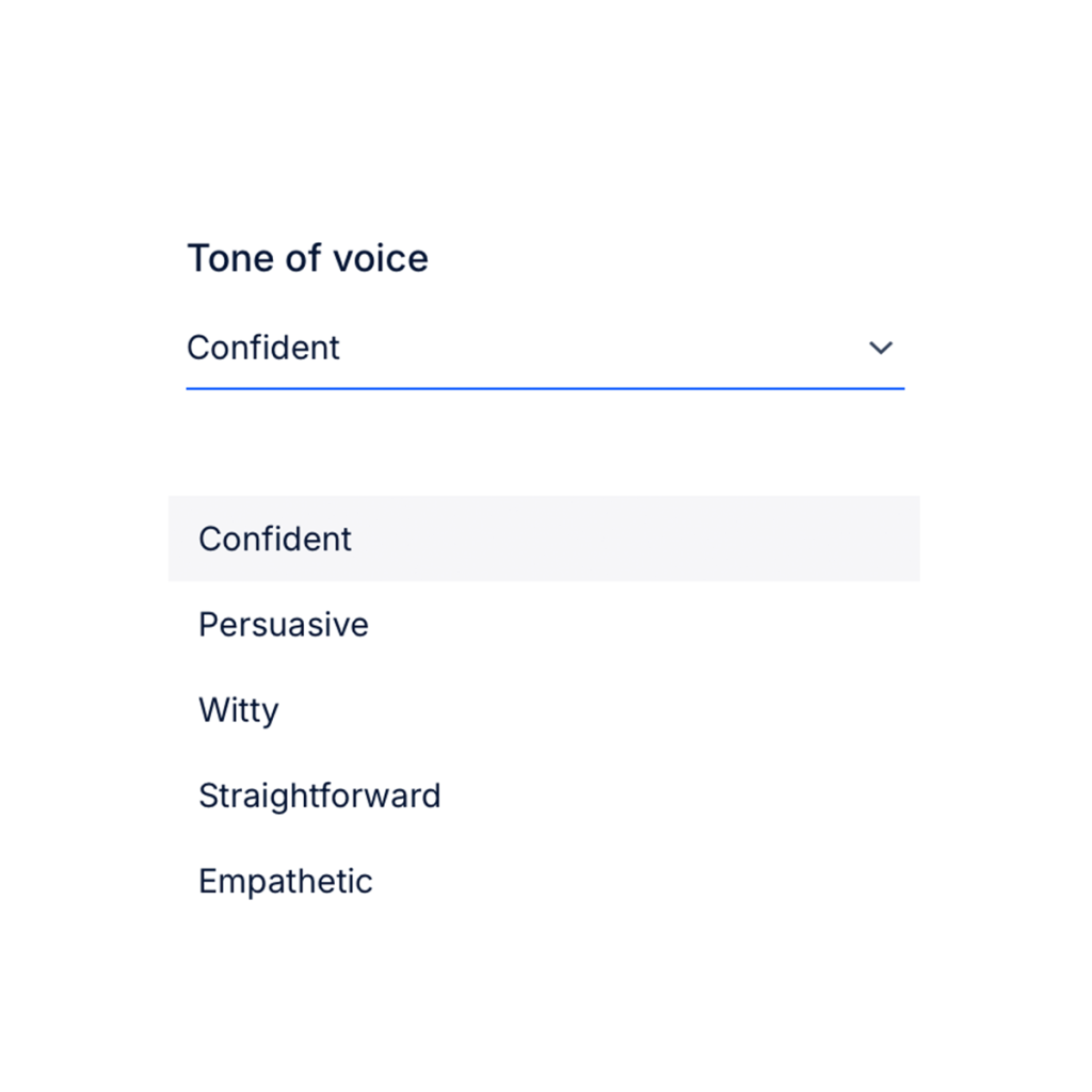 Flexible Tone Control