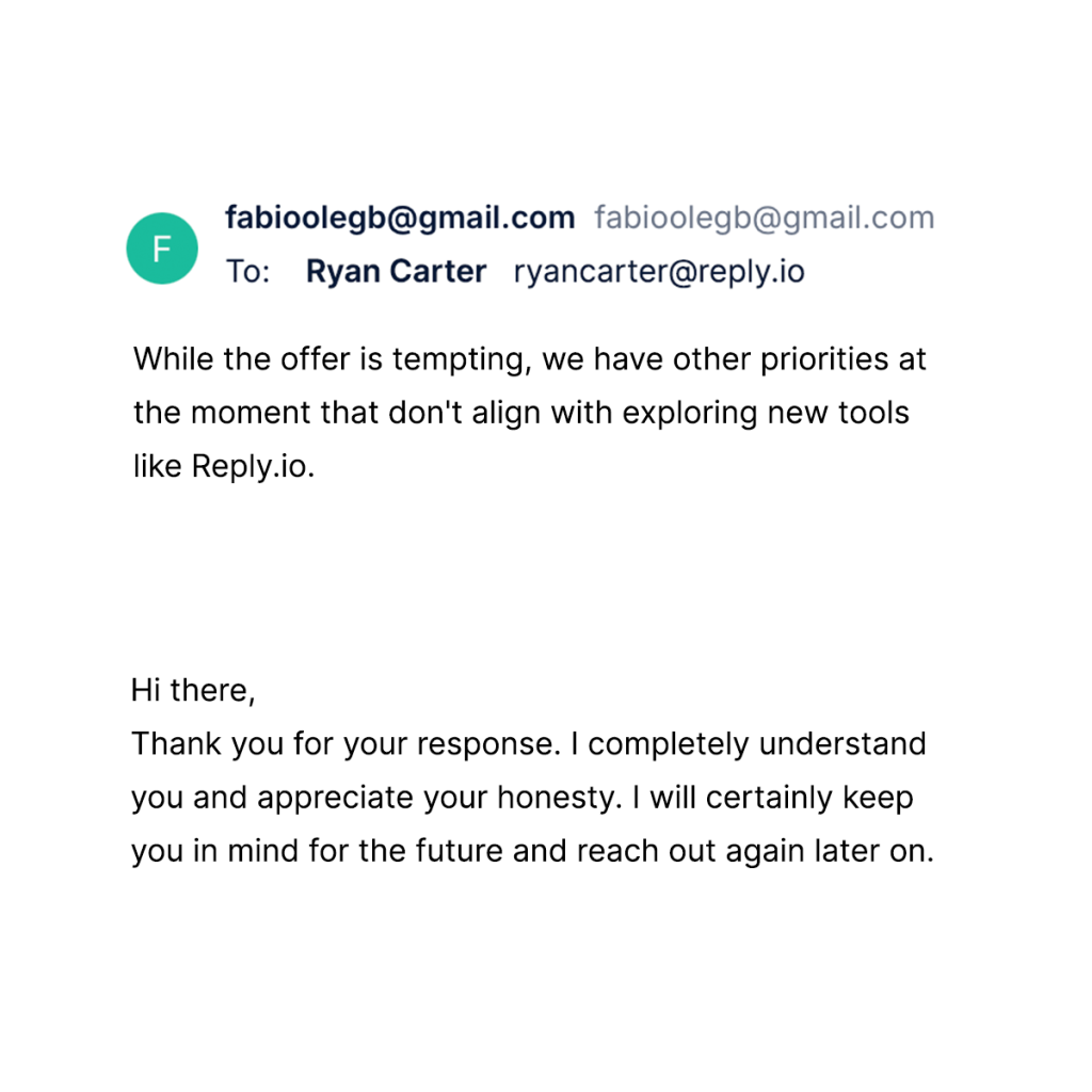 Automatic Routine Replies