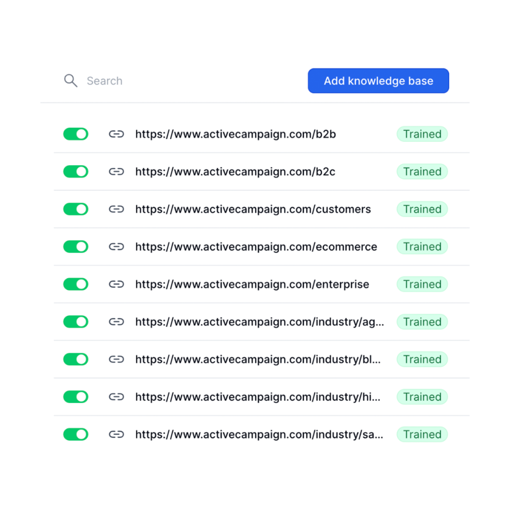 Knowledge Base Integration