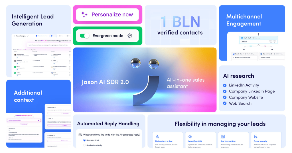 AI SDR for ai consulting agency and other types