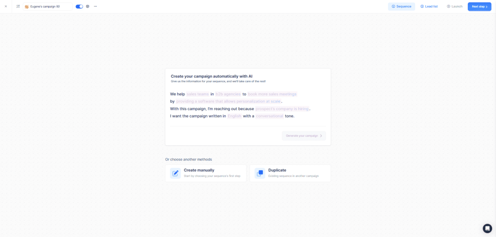 AI is vital part of lemlist, in lemlist review