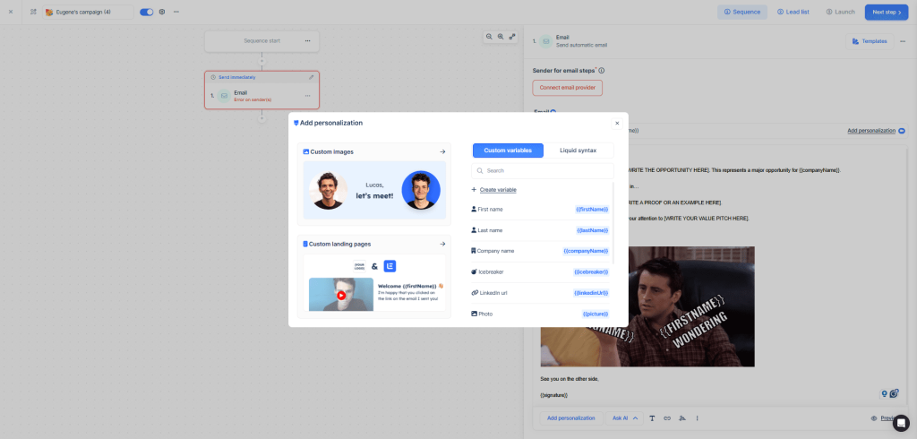 lack of AI personalization, comparing to alternatives