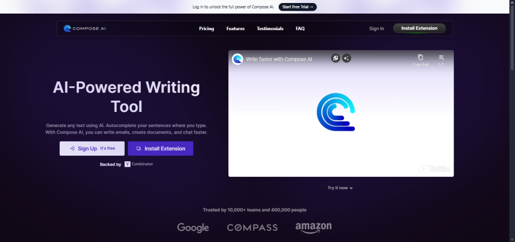 Compose.ai as an ail drafter