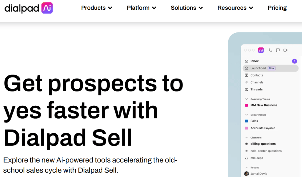 Dialpad as one of the ai lead nurturing systems