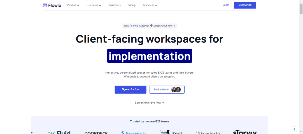 Flowla for guided selling ai powered
