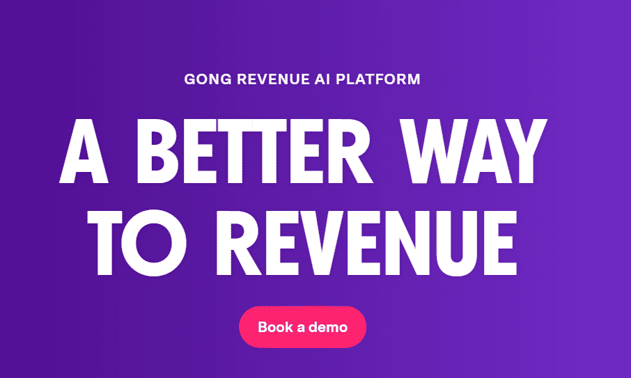 Gong - ai for lead nurturing