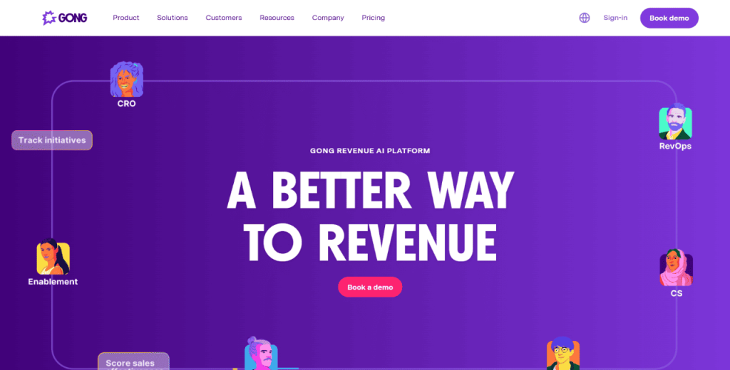 Gong, gtm ai platform