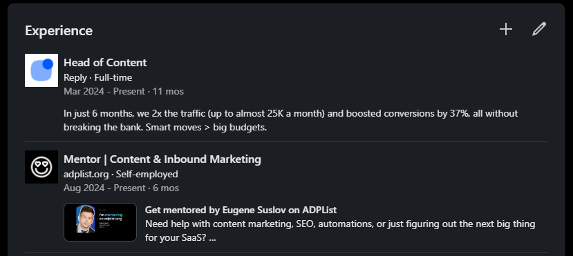 How to add a promotion on LinkedIn