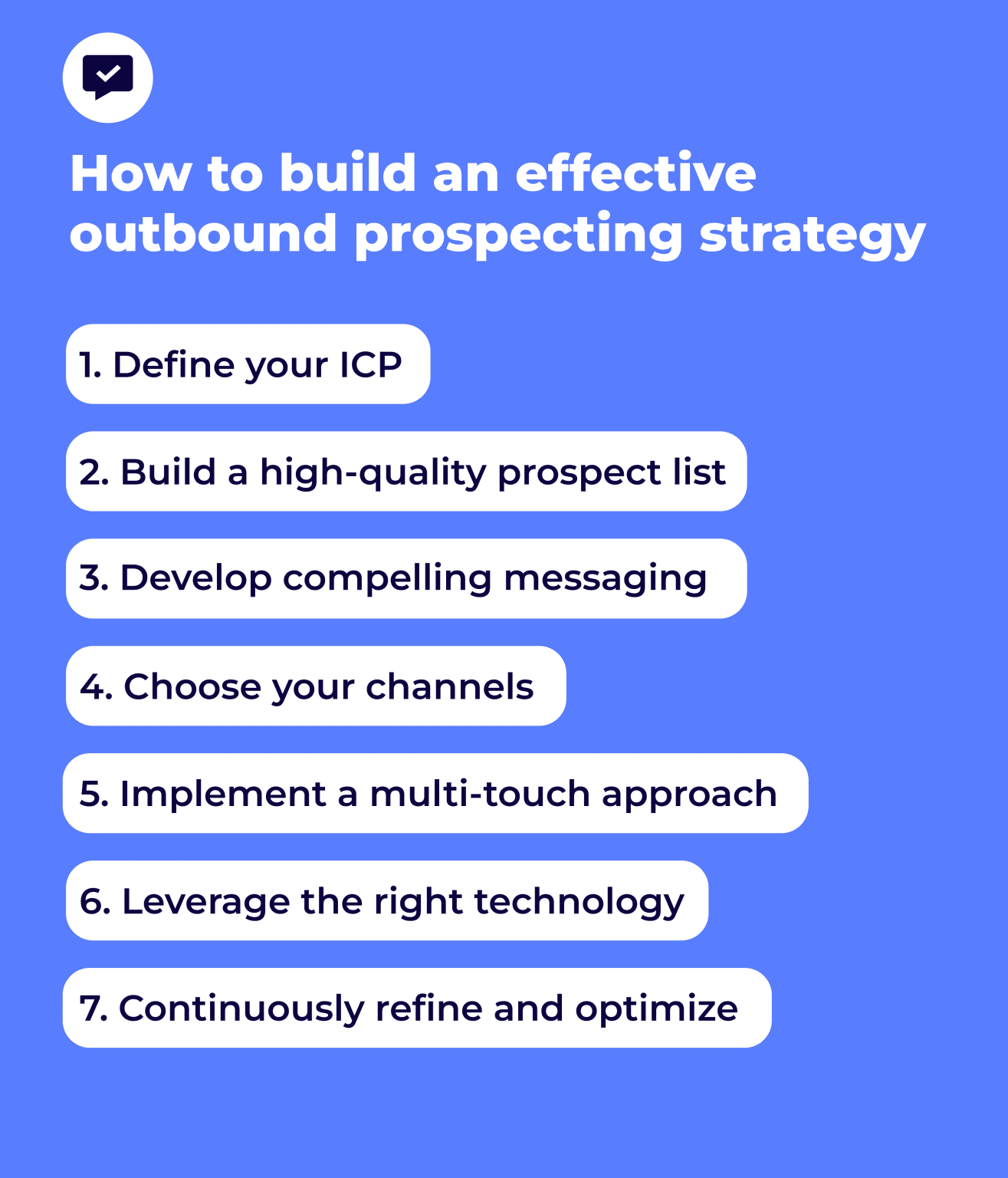How to build an effective outbound prospecting strategy