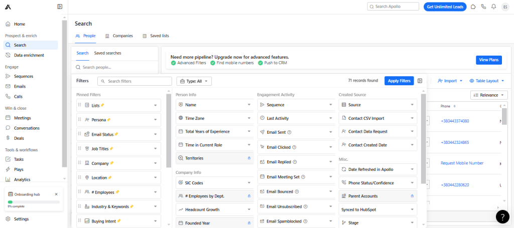 apollo.io pricing make it affordable to generate leads