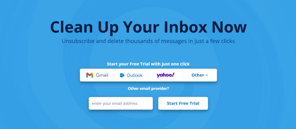Mailstrom, ai email cleaner