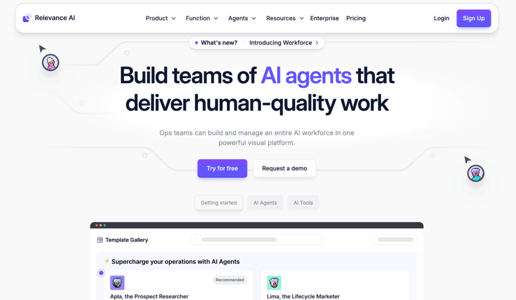 Relevance AI as a multi agent generative ai