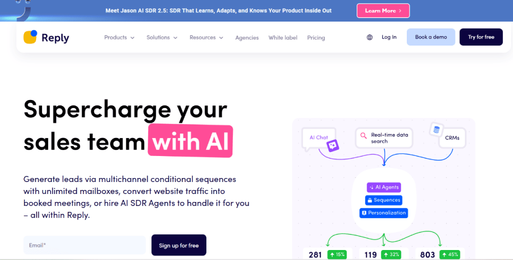 Reply.io, gtm ai platform