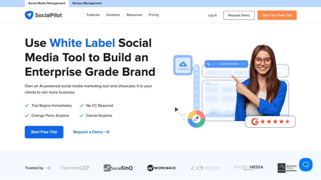 SocialPilot (social media management), best white label products