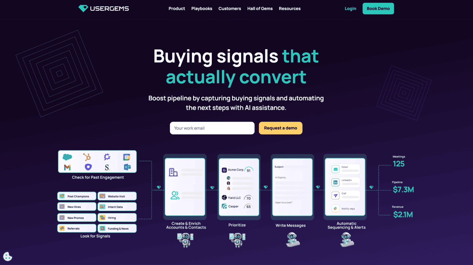 UserGems, one of the best sales prospecting tools