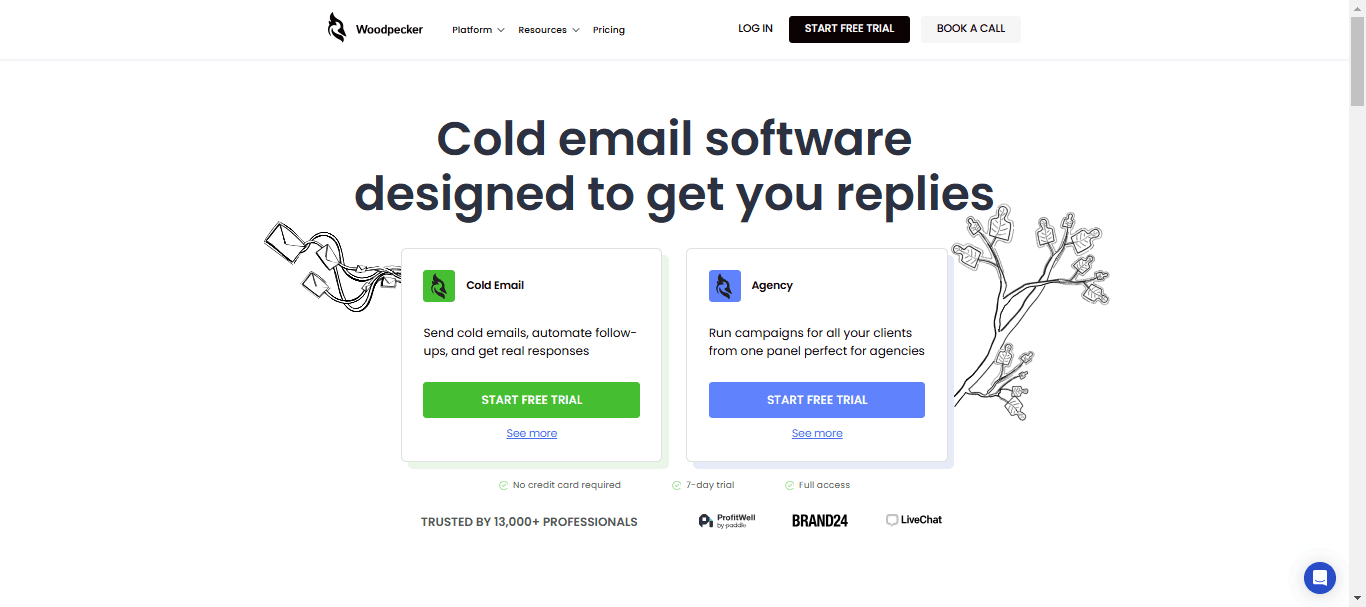 Woodpecker, cold email software
