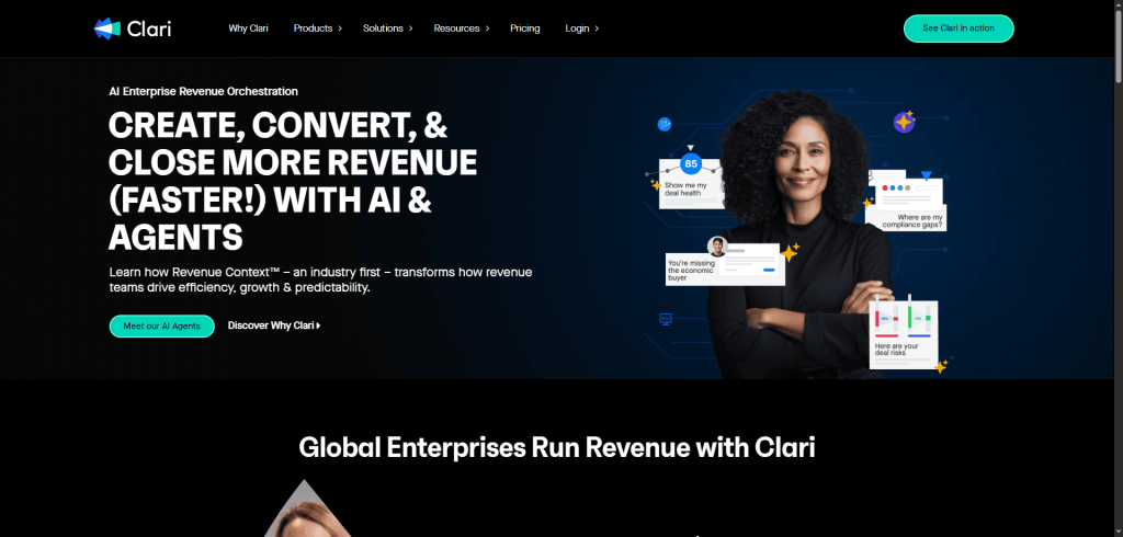 ai for sales forecasting from Clari