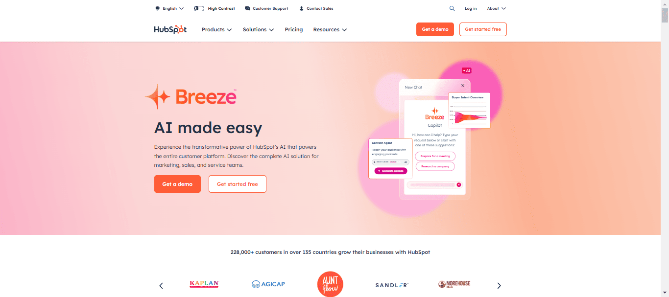 breeze ai, one of the best ai tools for sales prospecting
