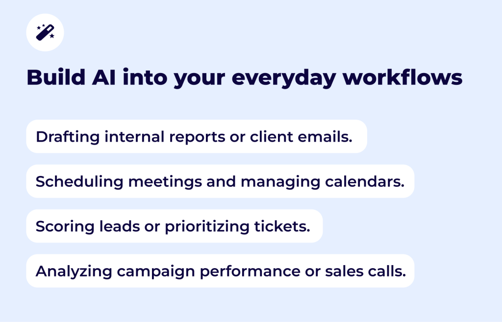 build digital transformation ai into your everyday workflows