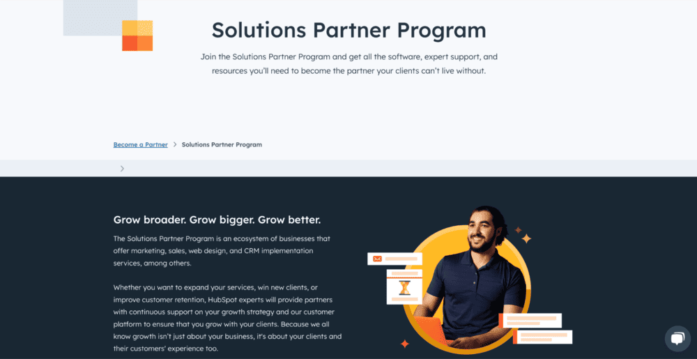 hubspot one of the saas reseller programs