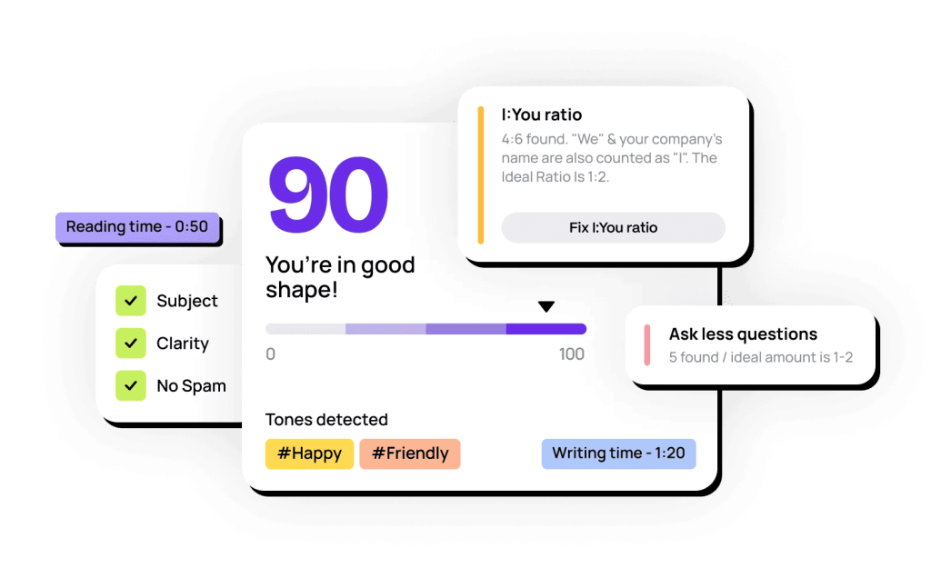 lavender ai email coach