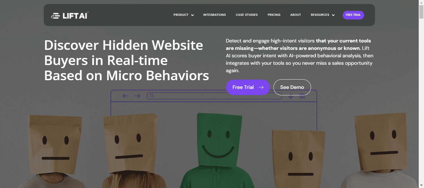 lift ai, one of the ai tools for prospecting