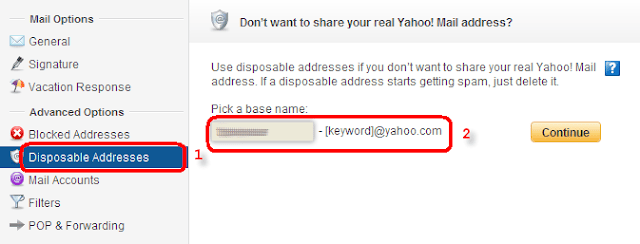 list of different email providers conclude Yahoo