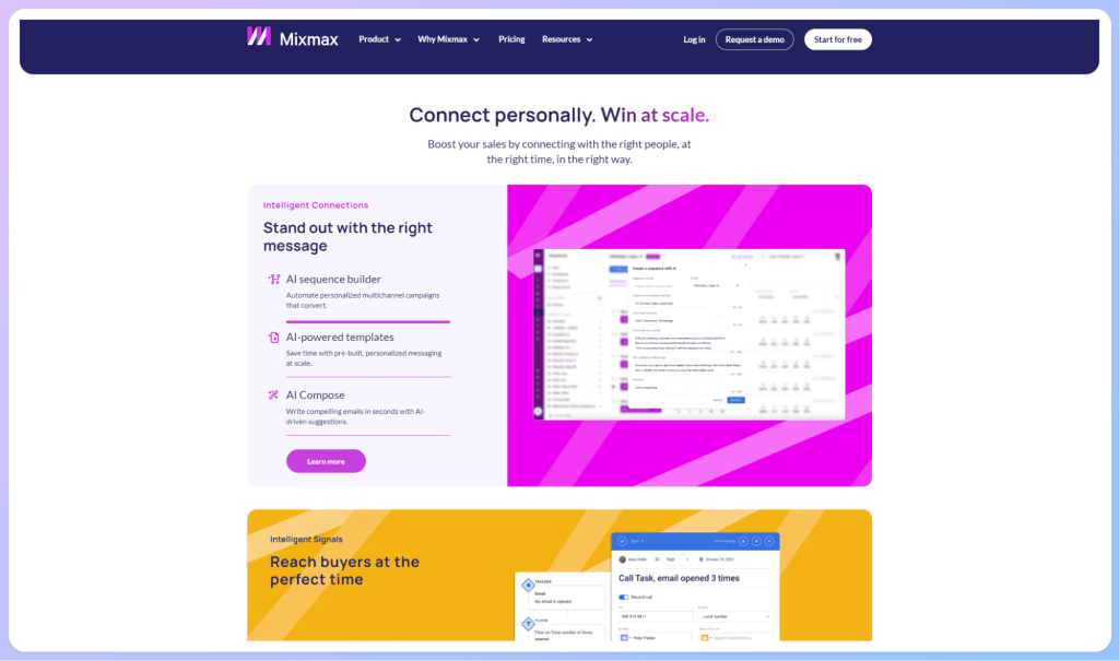 mixmax features