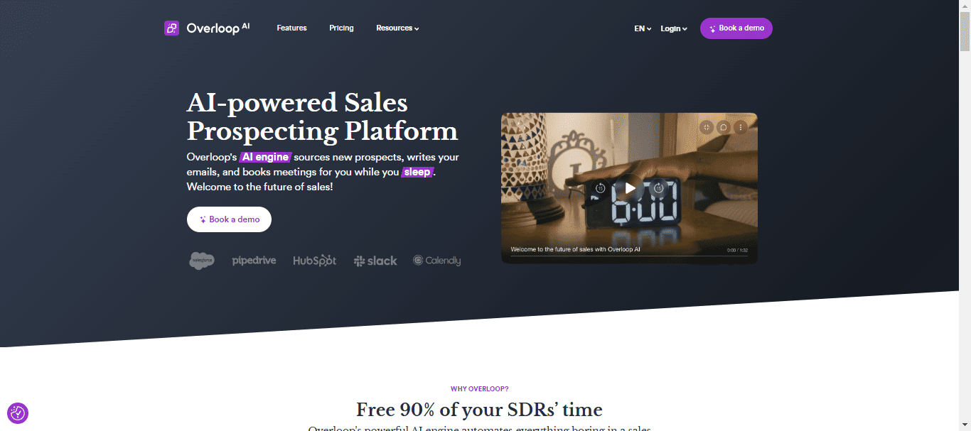 overloop, cold email outreach software