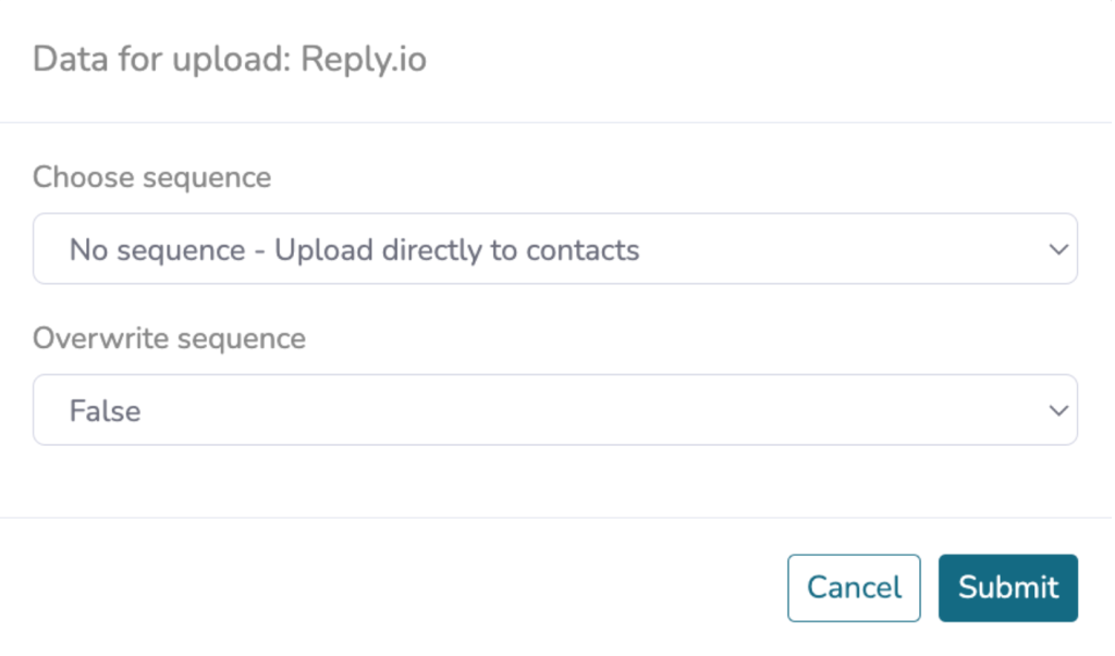 overwrite info from Reply