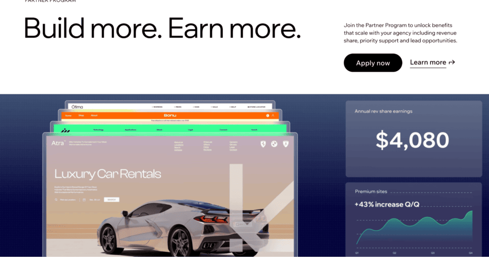 wix one of the saas reseller programs